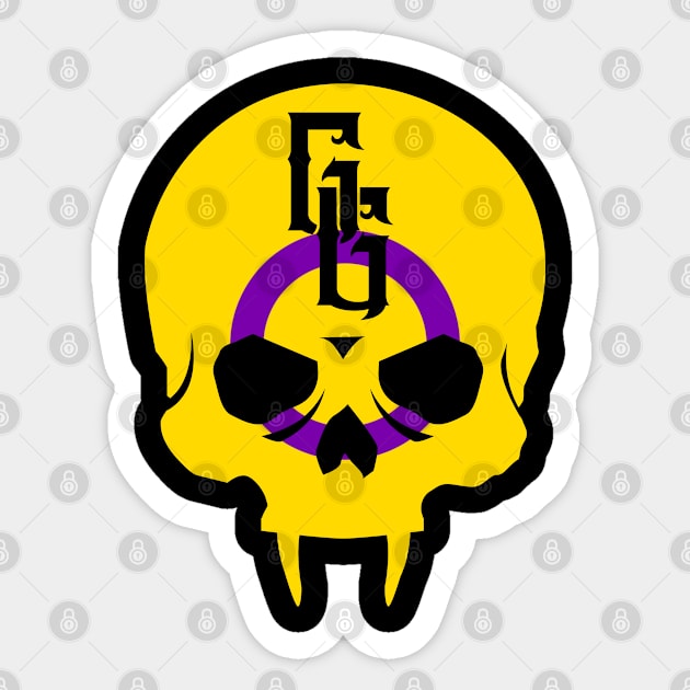 Intersex Pride Gehenna Sticker by highcouncil@gehennagaming.com